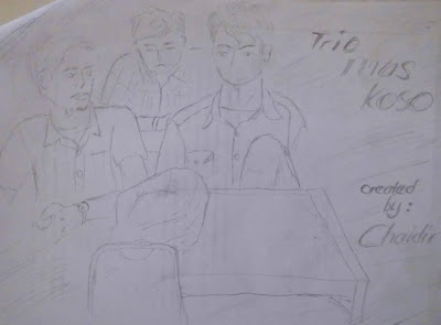 Sketsa Ruangan EL-3B Trio Mas Koso